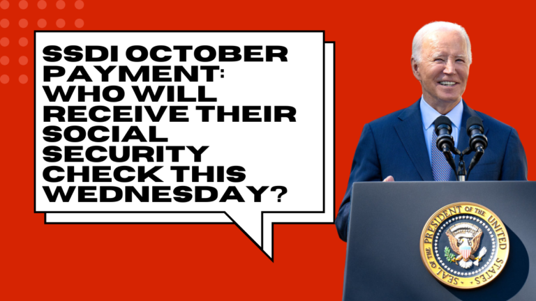 SSDI October Payment: Who Will Receive Their Social Security Check This Wednesday?